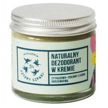CZTERY SZPAKI DEZODORANT W KREMIE CYTRUSOWO-ZIOŁOWY